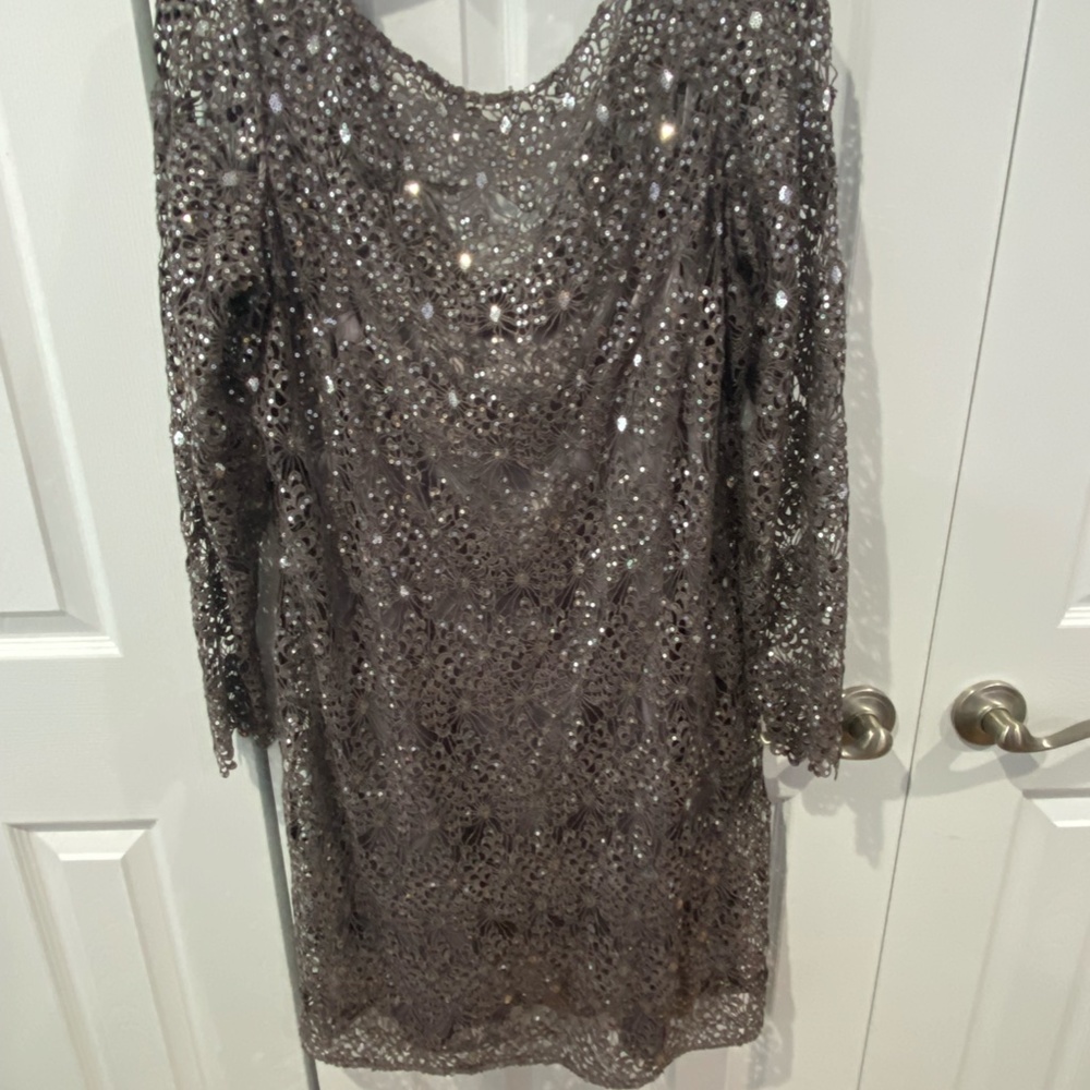 Kay Unger Lace Dress with Lining  Sz 14